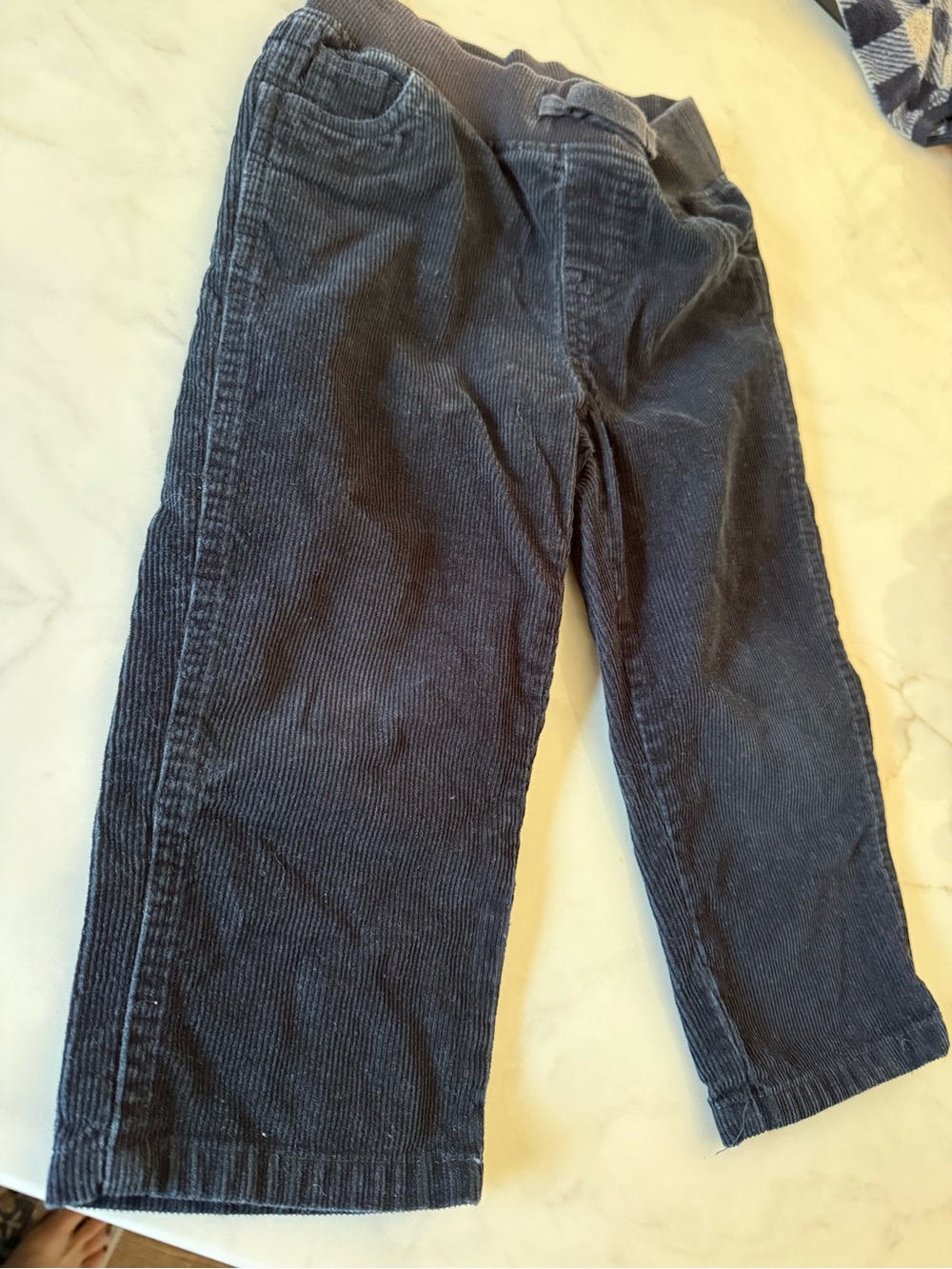 Gymboreee Kids Corduroy Pull-On Pants - Navy 2t